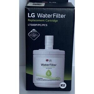 GENUINE LG LT500P Refrigerator Water Filter 6 Month 500 Gallon Capacity